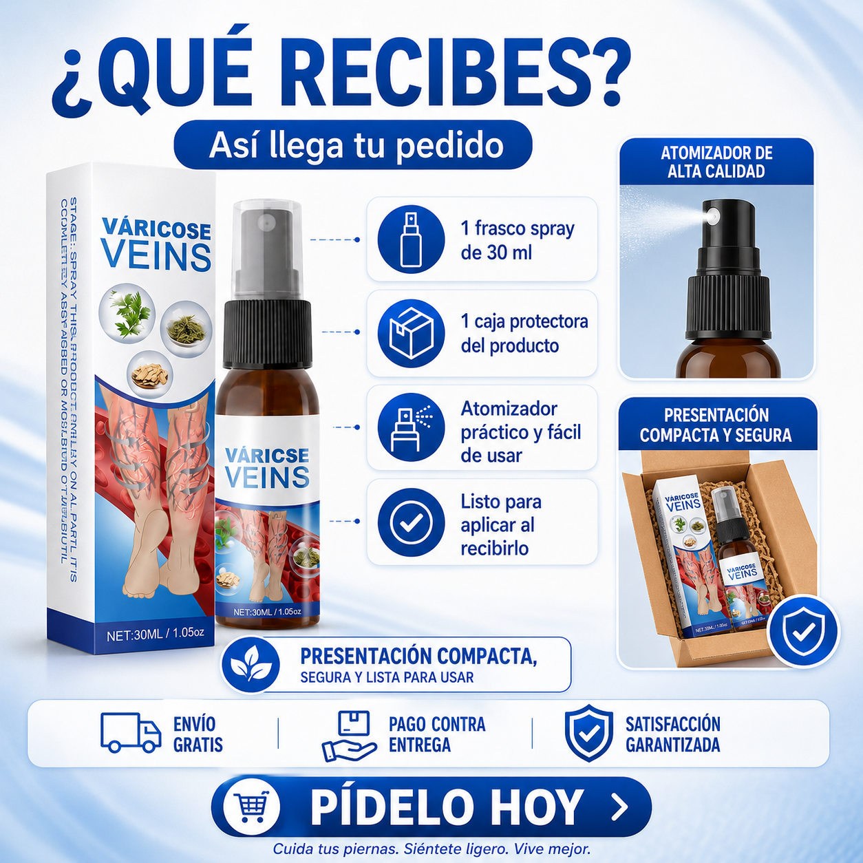 Spray para Varices